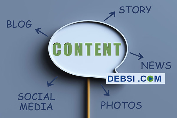 خدمات كتابة المحتوى الرقمي -دبسي - Debsi